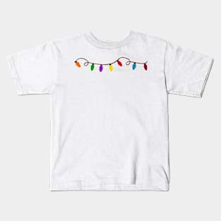 Christmas Lights Kids T-Shirt